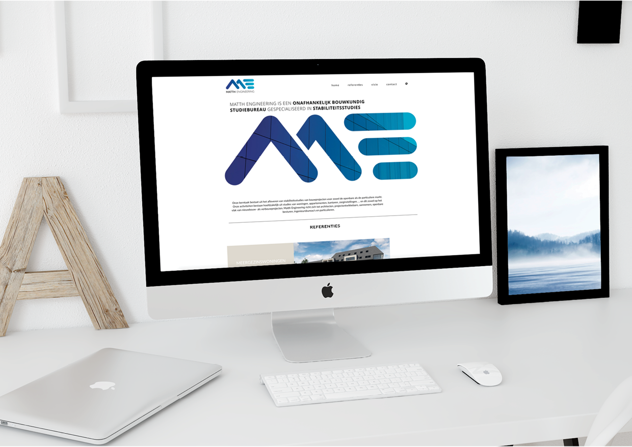 Logo & corporate identity design for stability engineering firm Matth Engineering