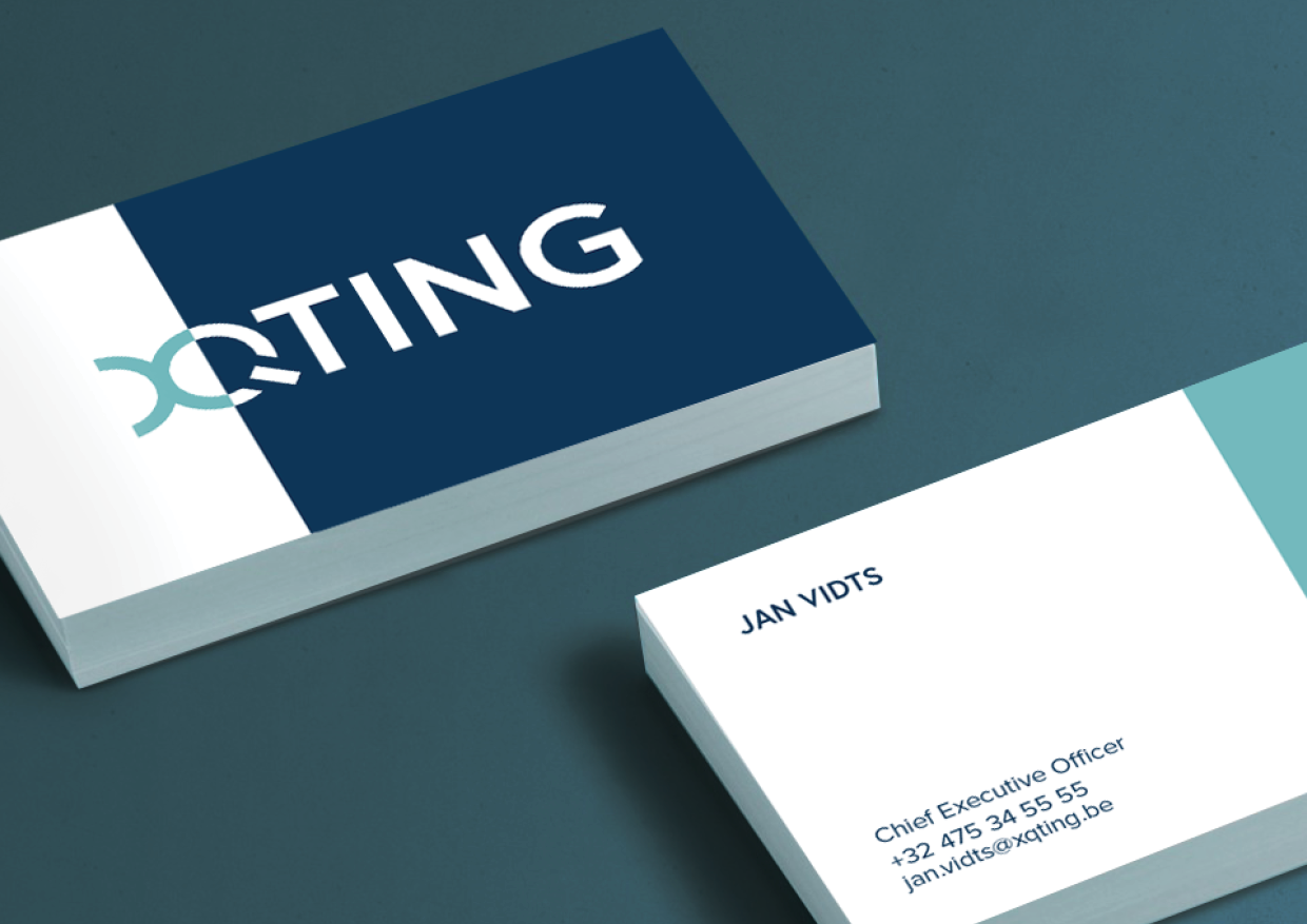 Logo & corporate identity design ELSE: Xqting, from logo to website